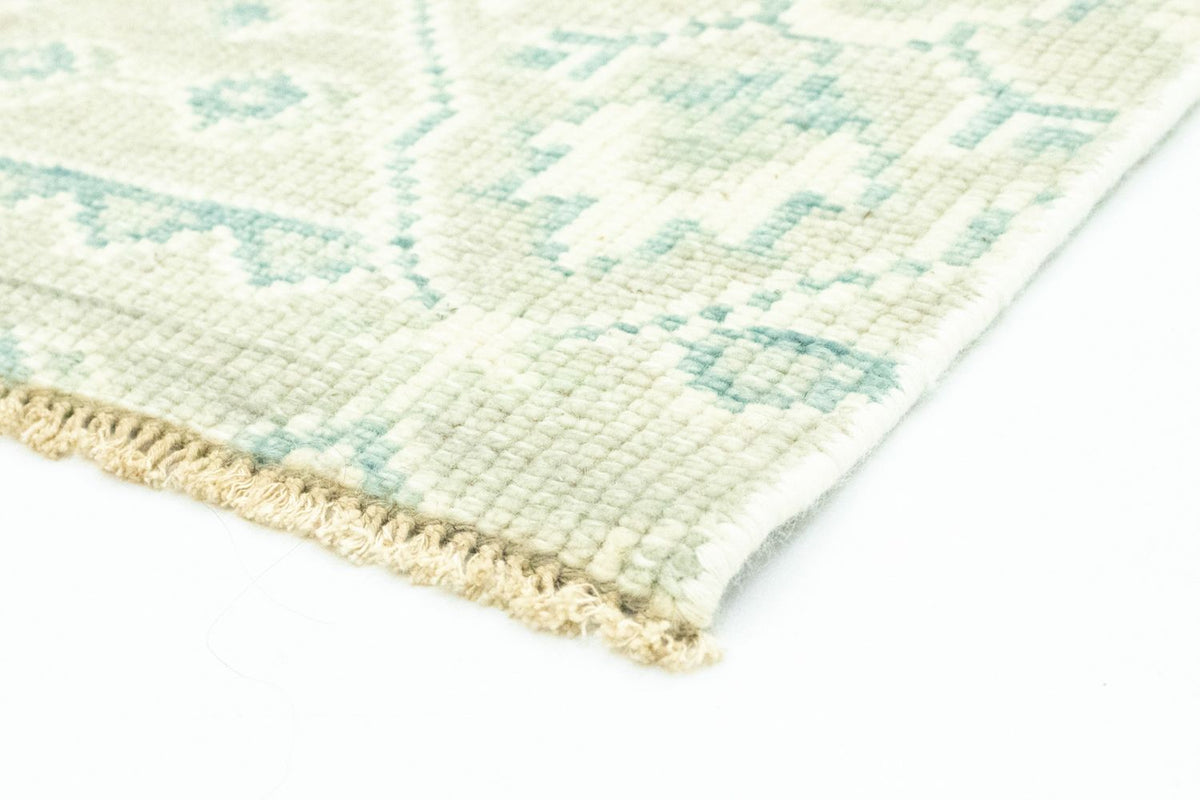 Designerski dywan - 95 x 62 cm - jasnoniebieski