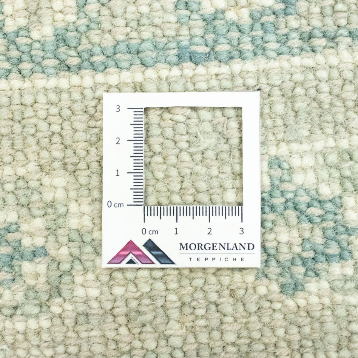 Designerski dywan - 95 x 62 cm - jasnoniebieski