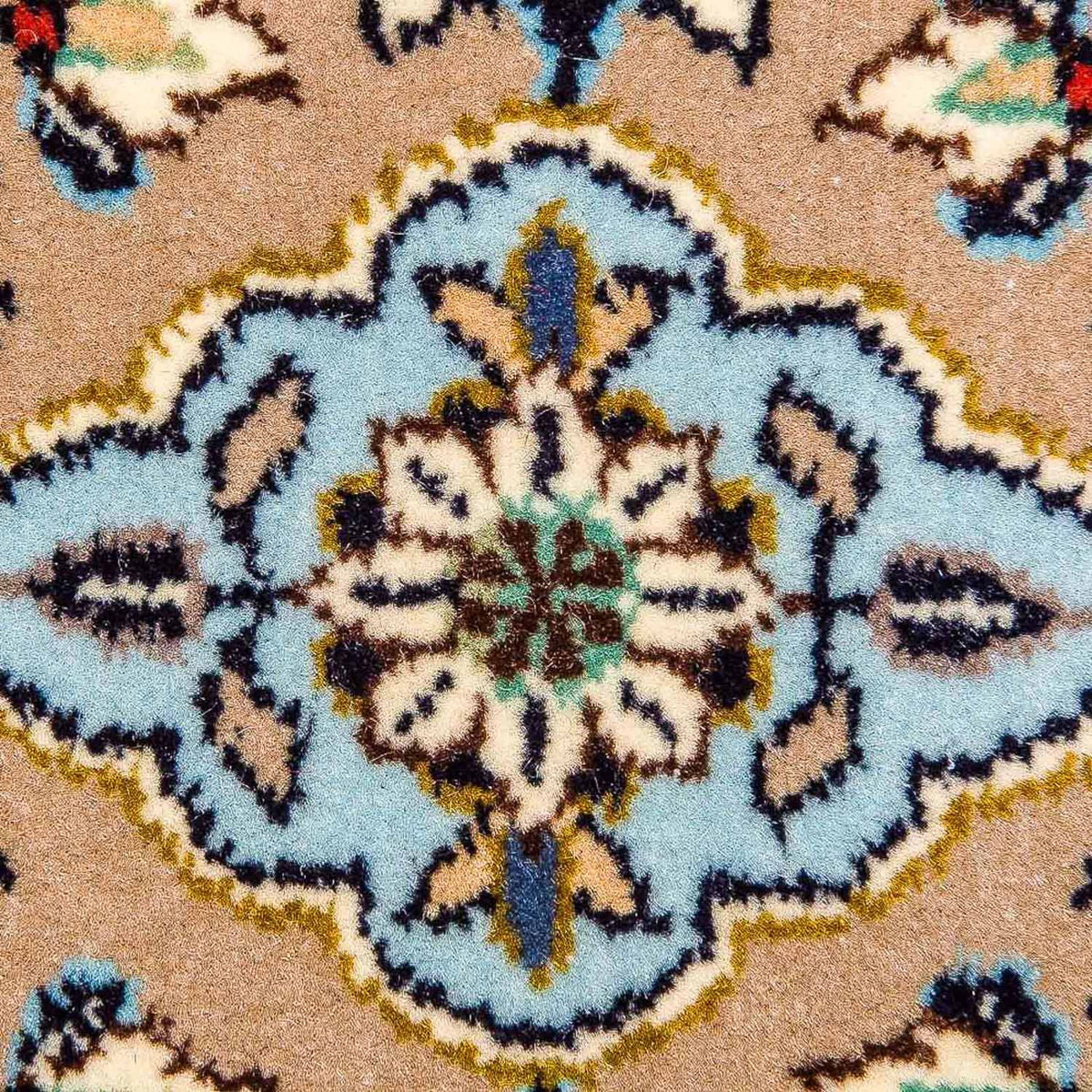 Dywan perski - Keshan - 125 x 79 cm - beżowy