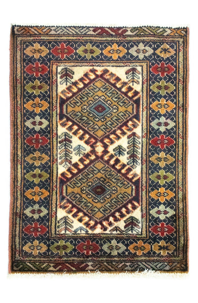 Dywan turkmeński 60x86cm - Dywan perski