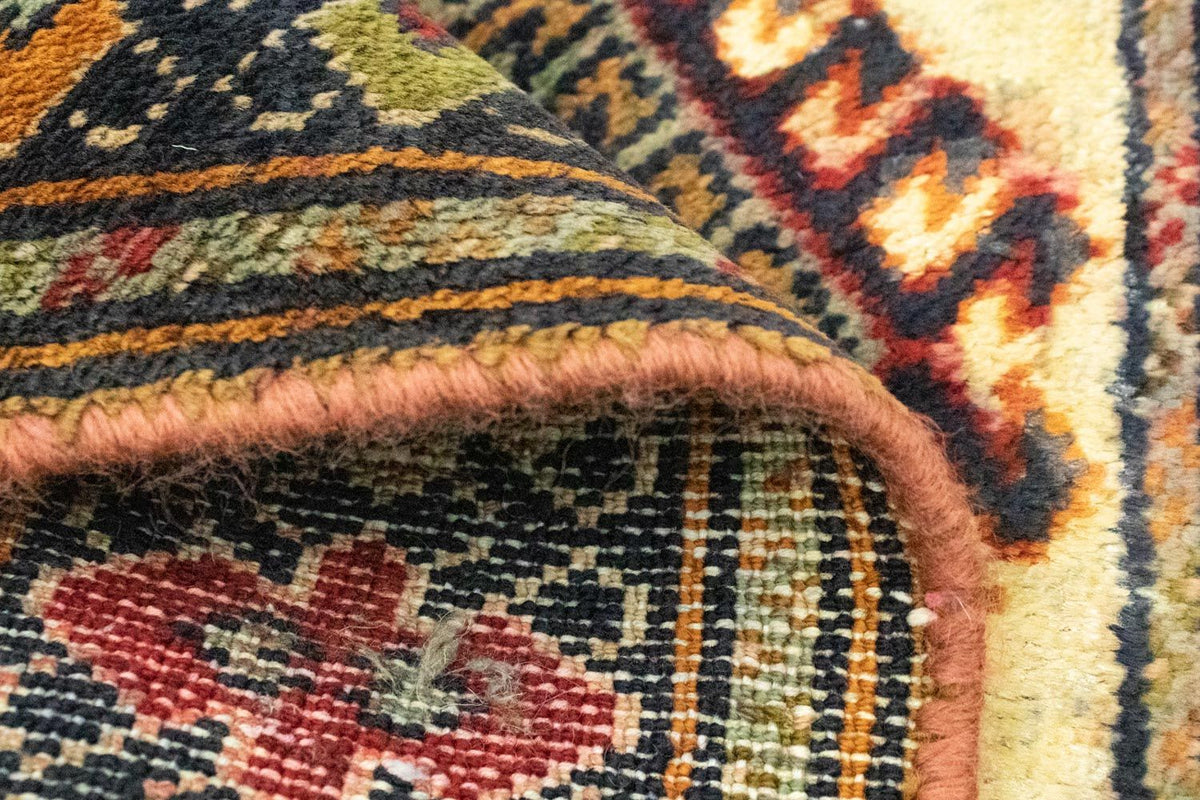 Dywan turkmeński - 86 x 60 cm - beżowy