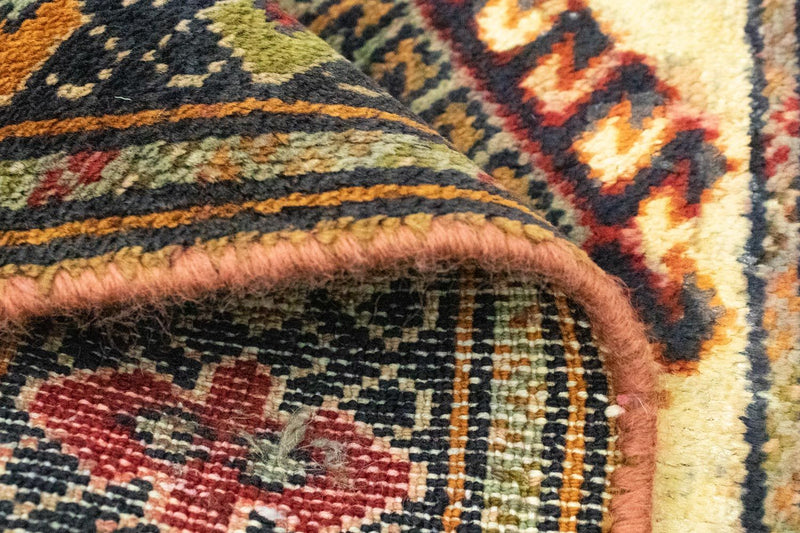 Dywan turkmeński - 86 x 60 cm - beżowy