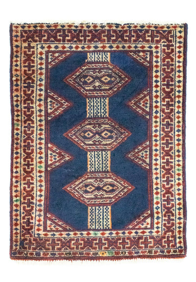 Dywan turkmeński 63x83cm - Dywan perski