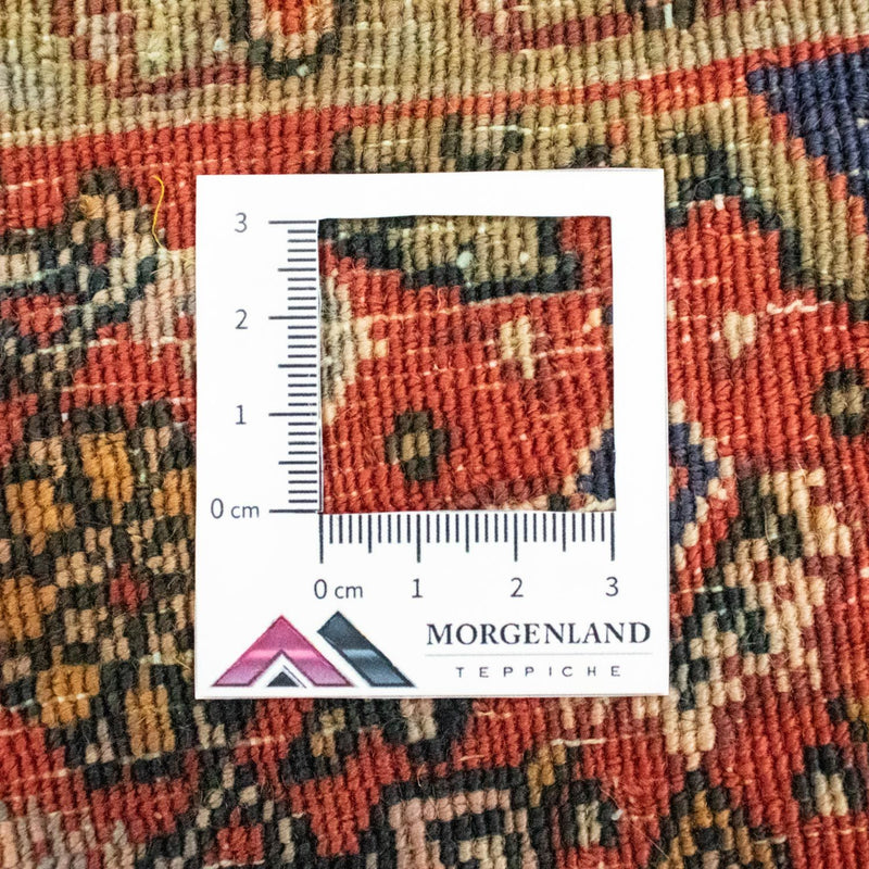 Dywan perski - Bijar - 85 x 75 cm - pomarańczowy