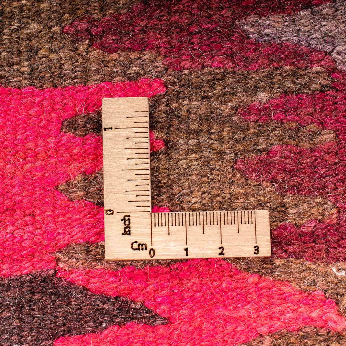 Biegacz Dywan Kelim - Stary - 380 x 150 cm - wielokolorowy