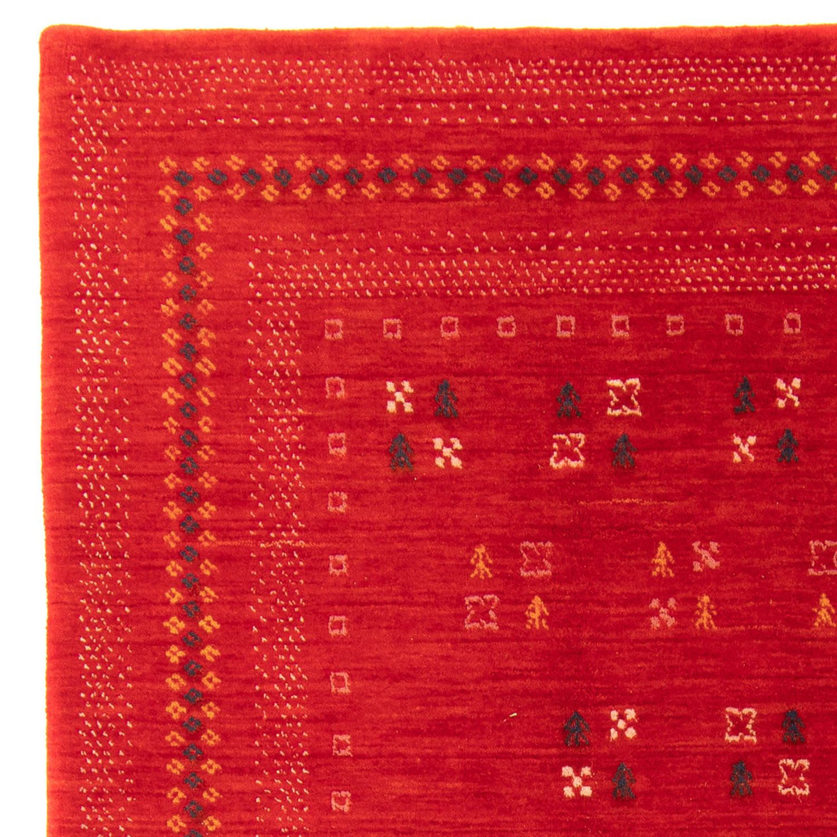 Dywan Gabbeh - Loribaft Softy - 200 x 137 cm - wielokolorowy