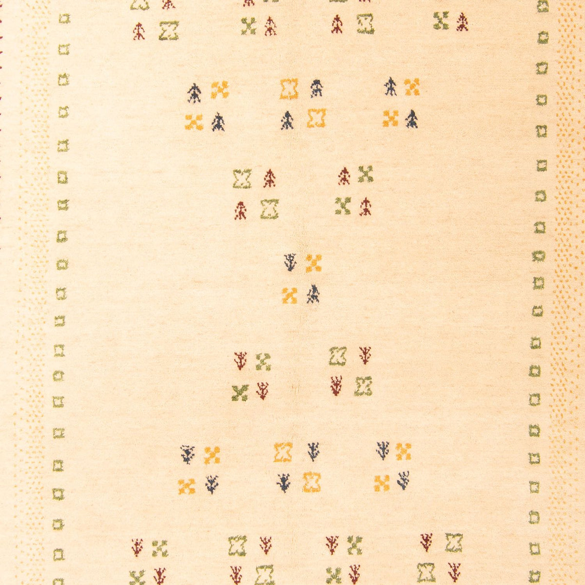 Dywan Gabbeh - Loribaft Softy - 197 x 140 cm - wielokolorowy