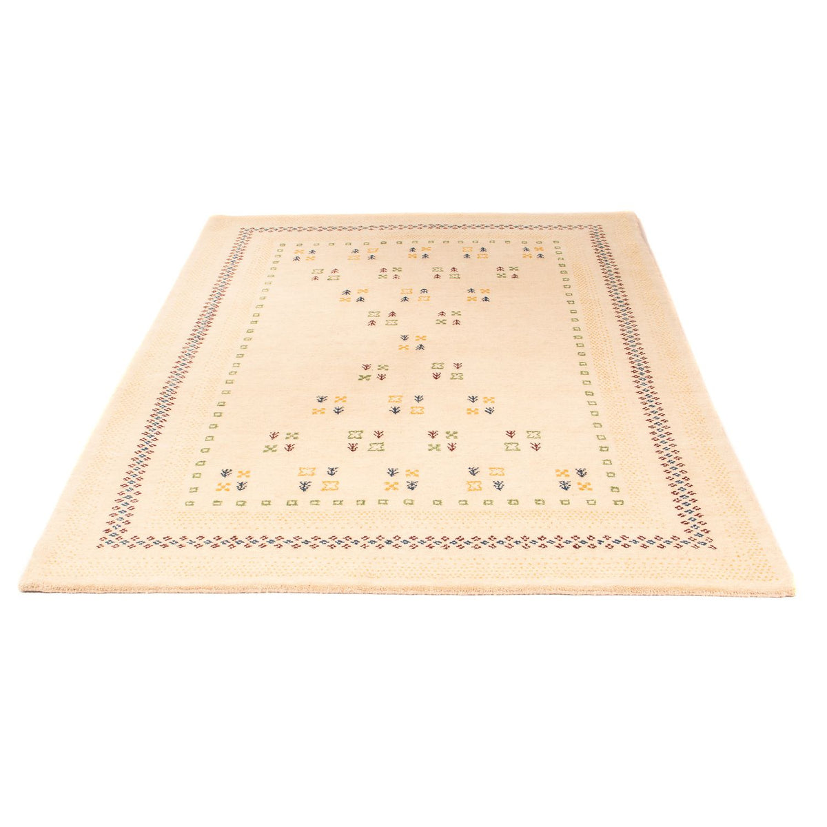 Dywan Gabbeh - Loribaft Softy - 197 x 140 cm - wielokolorowy