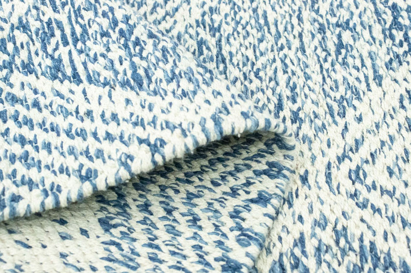 Dywan Kelim - modny - 92 x 62 cm - jasnoniebieski