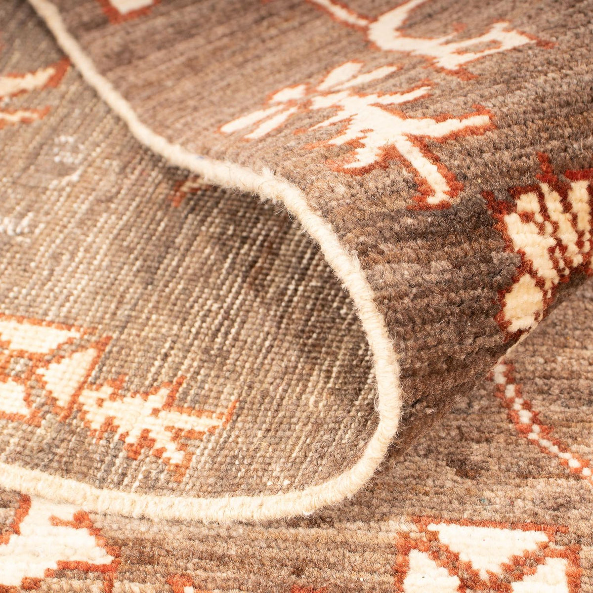 Dywan Ziegler - Modern kwadratowy  - 196 x 182 cm - brązowy