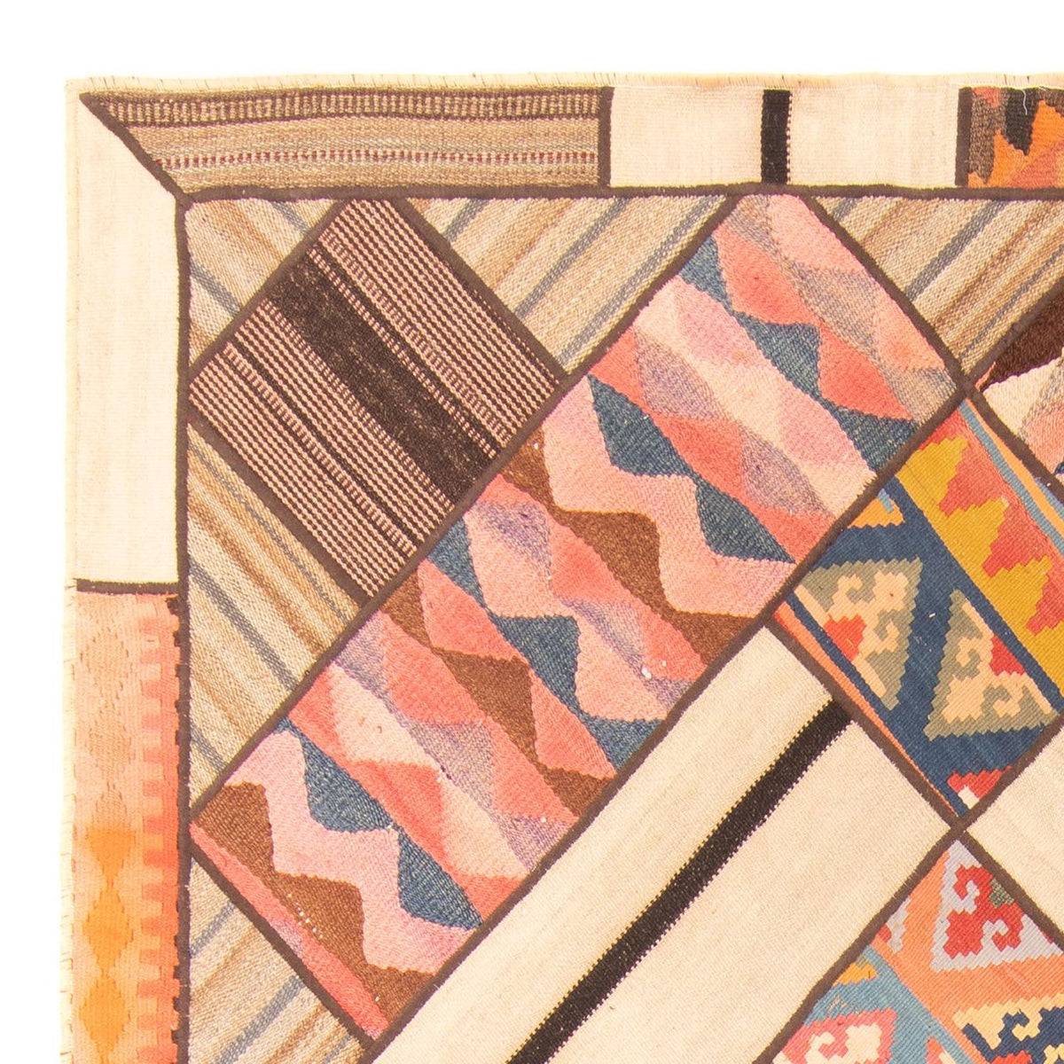Dywan patchworkowy 160x230cm - Perserteppich Wollteppich