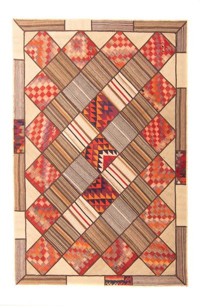 Dywan patchworkowy 160x230cm - Perserteppich Wollteppich