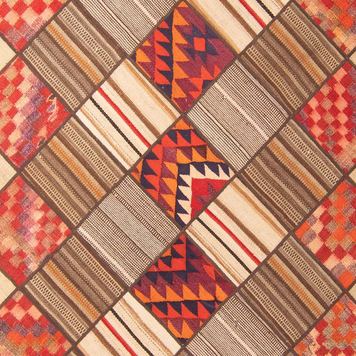 Dywan patchworkowy - 230 x 160 cm - wielokolorowy