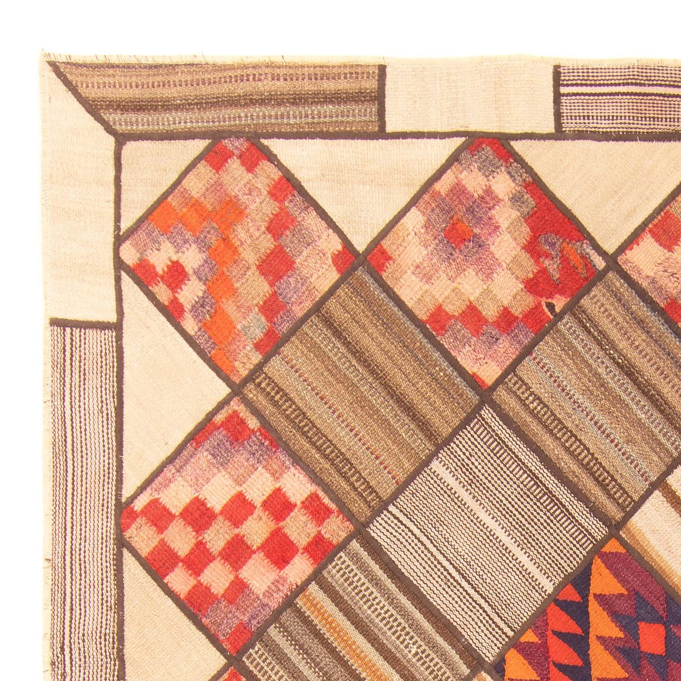 Dywan patchworkowy 230x160cm - Perserteppich Wollteppich