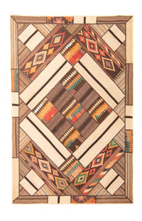 Dywan patchworkowy - 230 x 160 cm - wielokolorowy