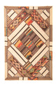 Dywan patchworkowy 230x160cm - Perserteppich Wollteppich