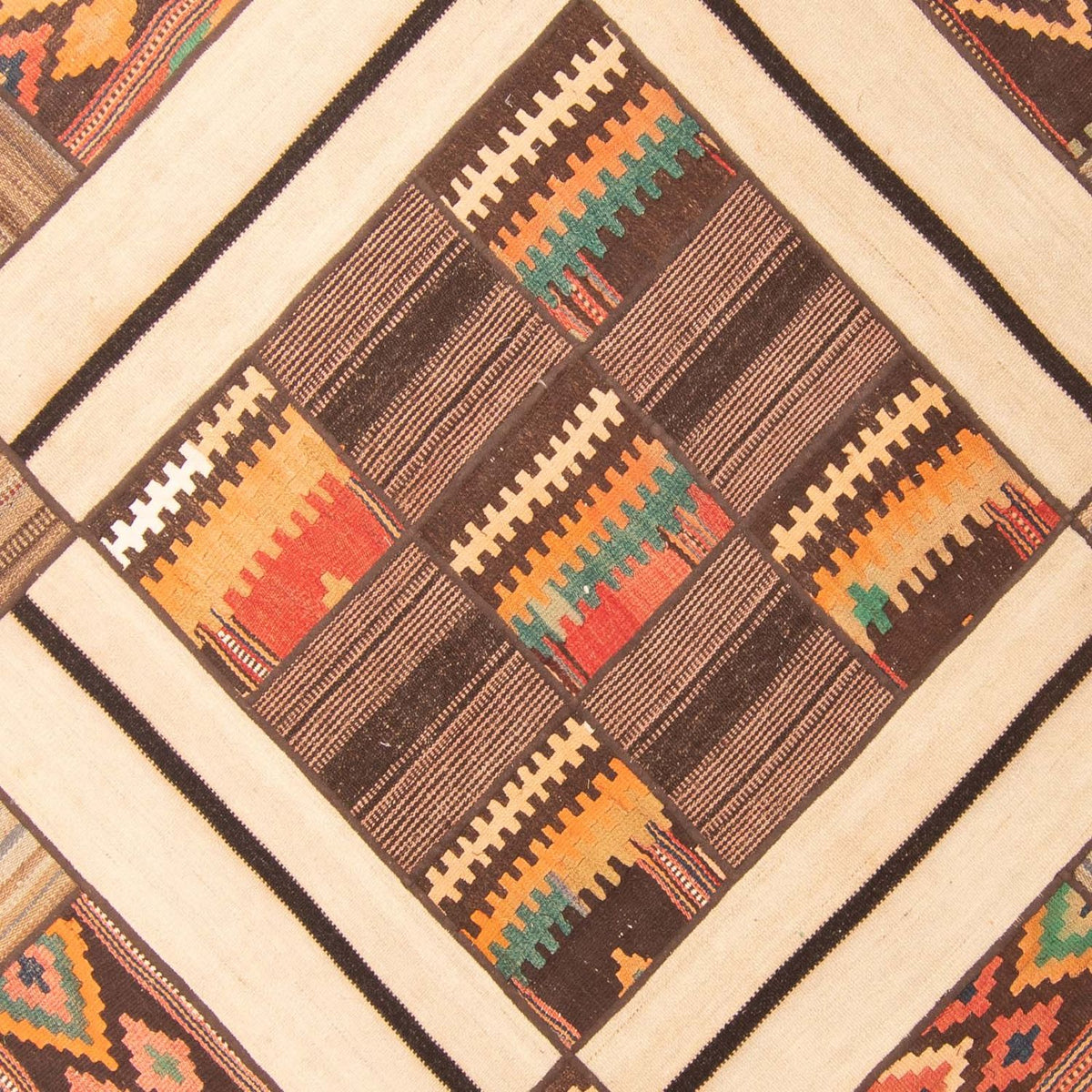 Dywan patchworkowy - 230 x 160 cm - wielokolorowy