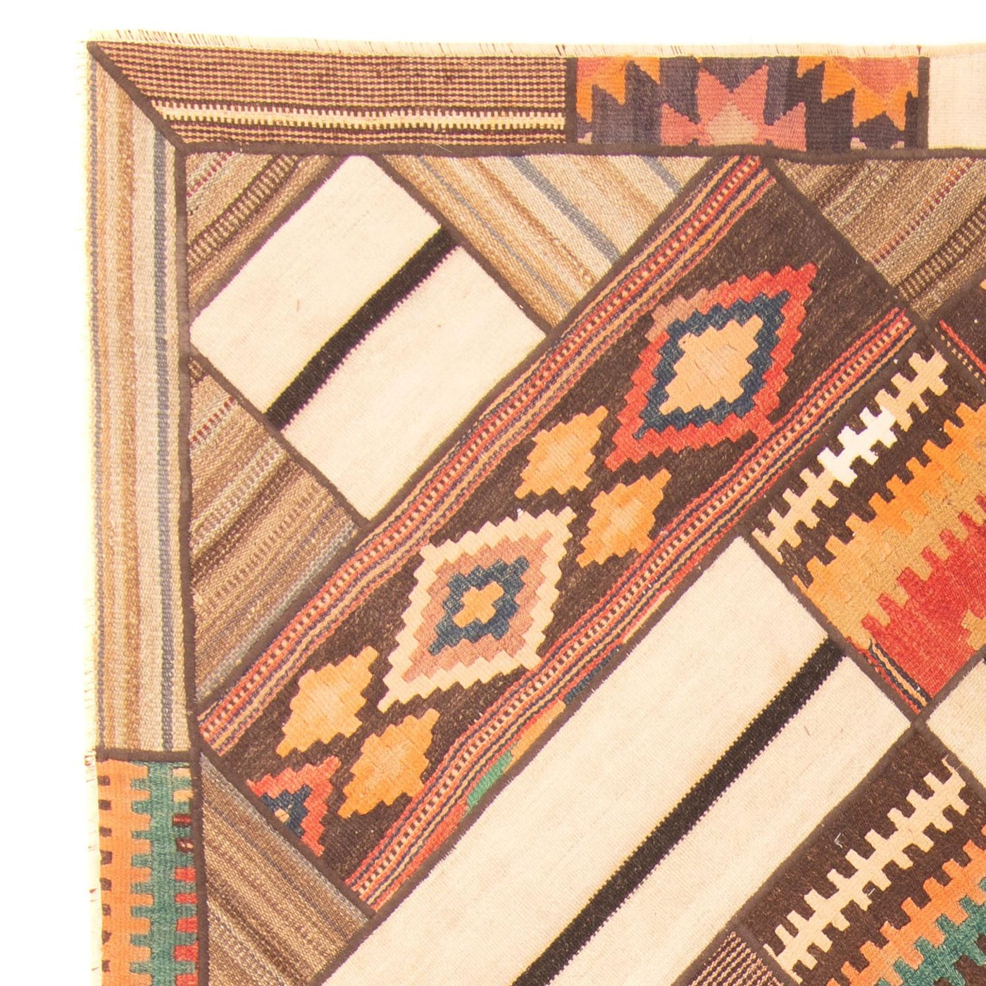 Dywan patchworkowy 230x160cm - Perserteppich Wollteppich