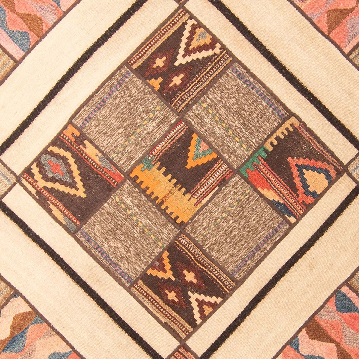 Dywan patchworkowy - 230 x 160 cm - wielokolorowy