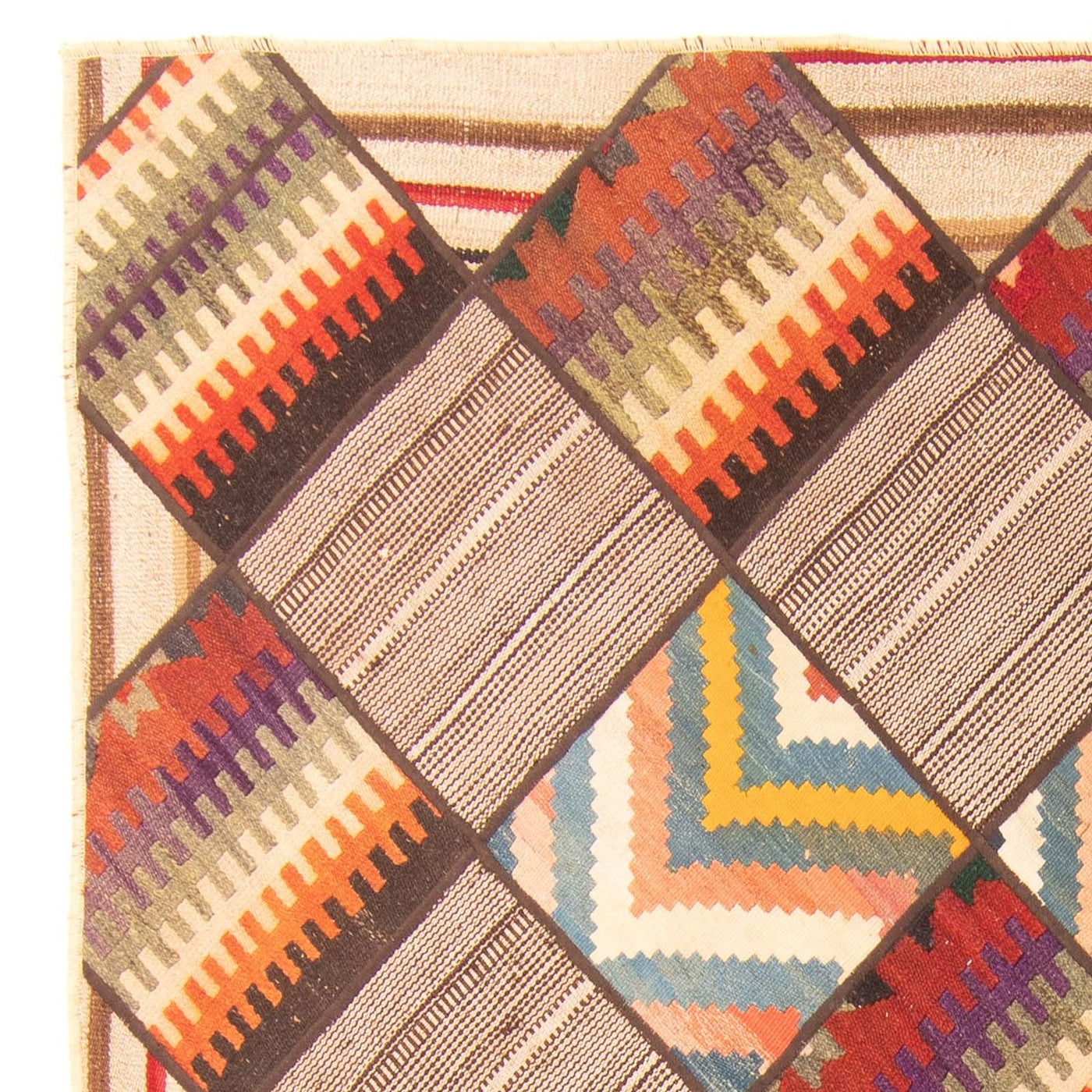 Dywan patchworkowy 200x150cm - Perserteppich Wollteppich