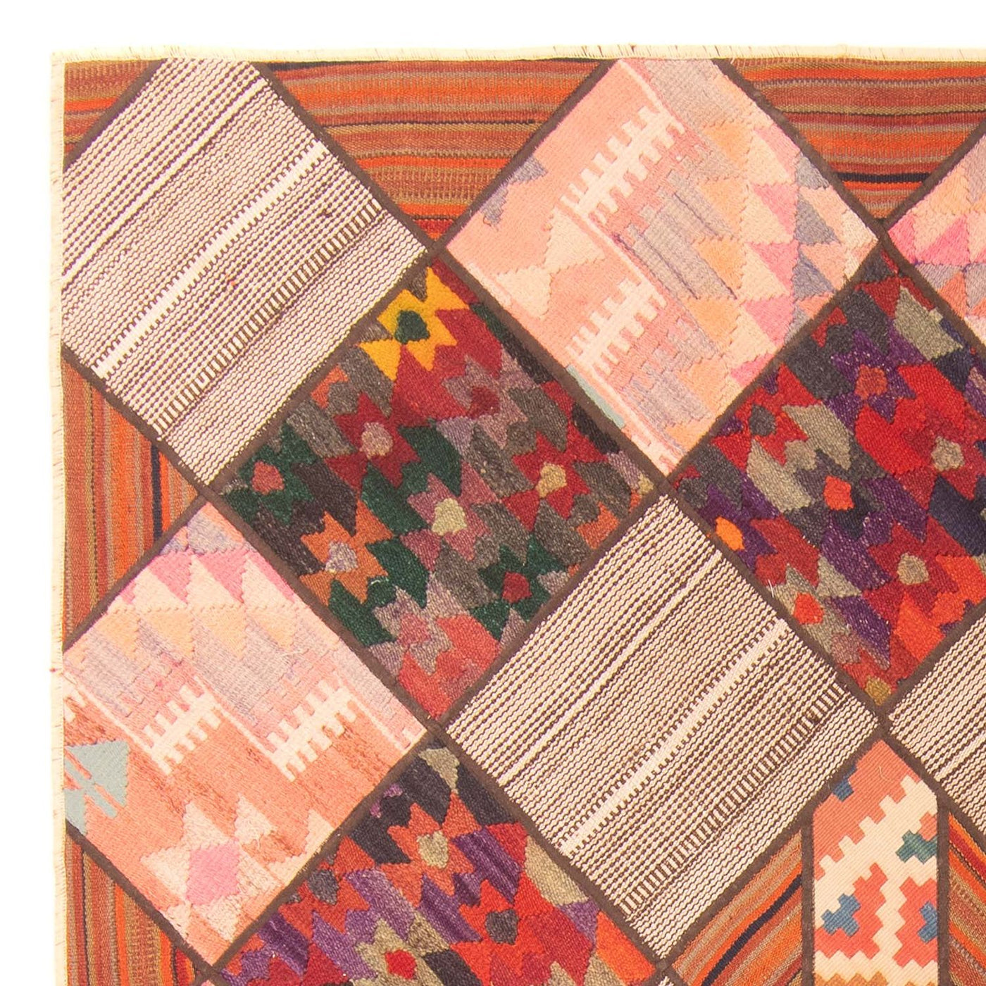 Dywan patchworkowy 200x150cm - Perserteppich Wollteppich