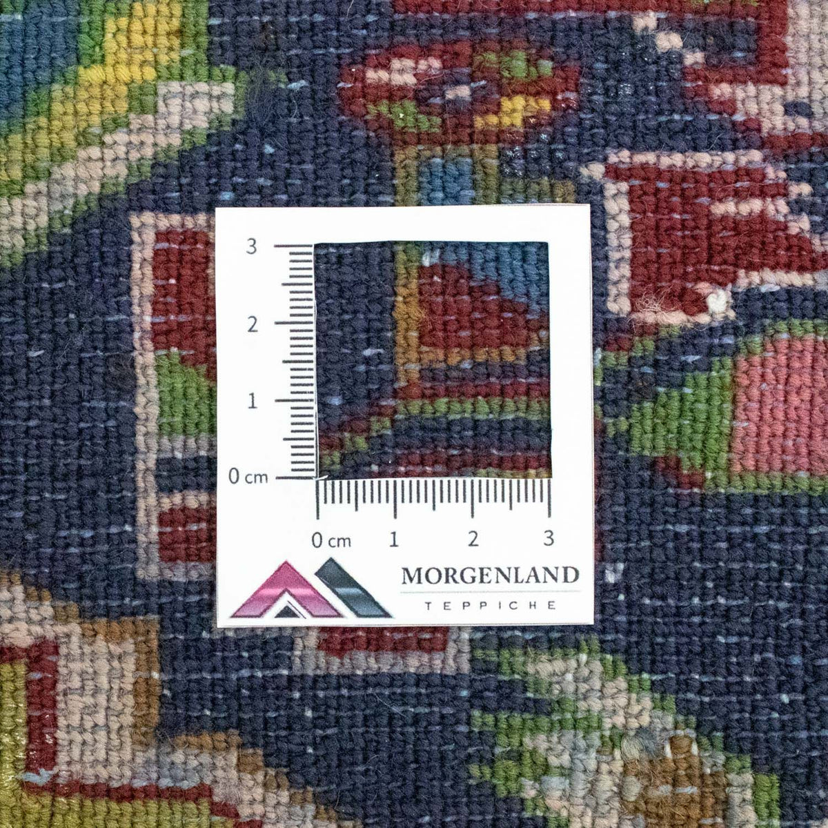 Dywan turkmeński - 86 x 70 cm - ciemnoniebieski