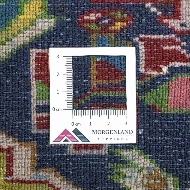 Dywan turkmeński - 86 x 70 cm - ciemnoniebieski