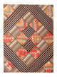 Dywan patchworkowy 200x150cm - Perserteppich Wollteppich