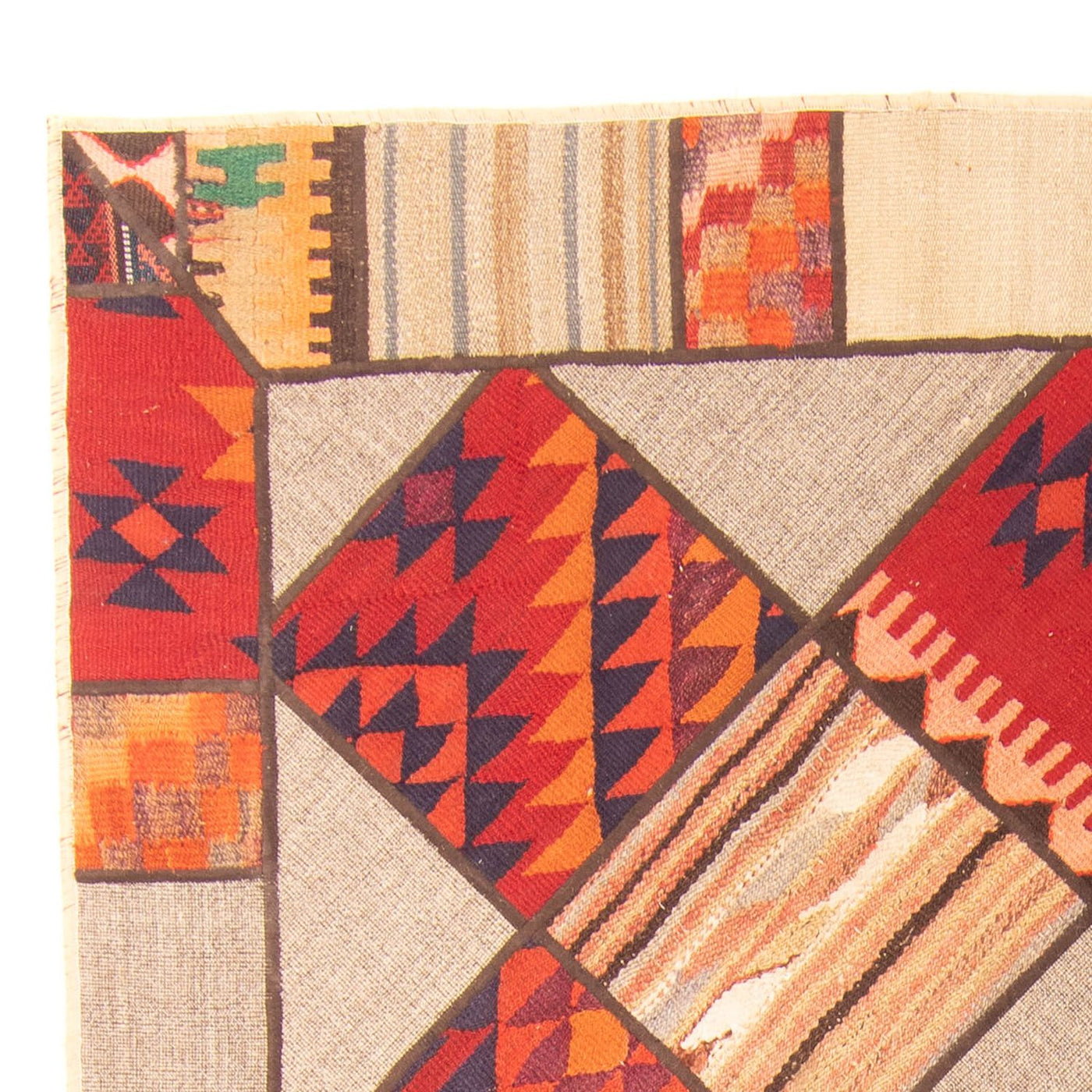 Dywan patchworkowy 200x150cm - Perserteppich Wollteppich