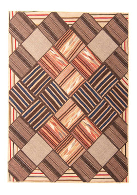 Dywan patchworkowy - 200 x 150 cm - wielokolorowy