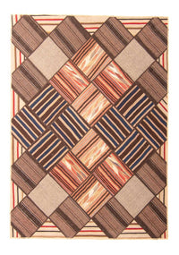 Dywan patchworkowy - 200 x 150 cm - wielokolorowy