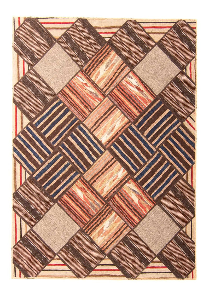 Dywan patchworkowy - 200 x 150 cm - wielokolorowy