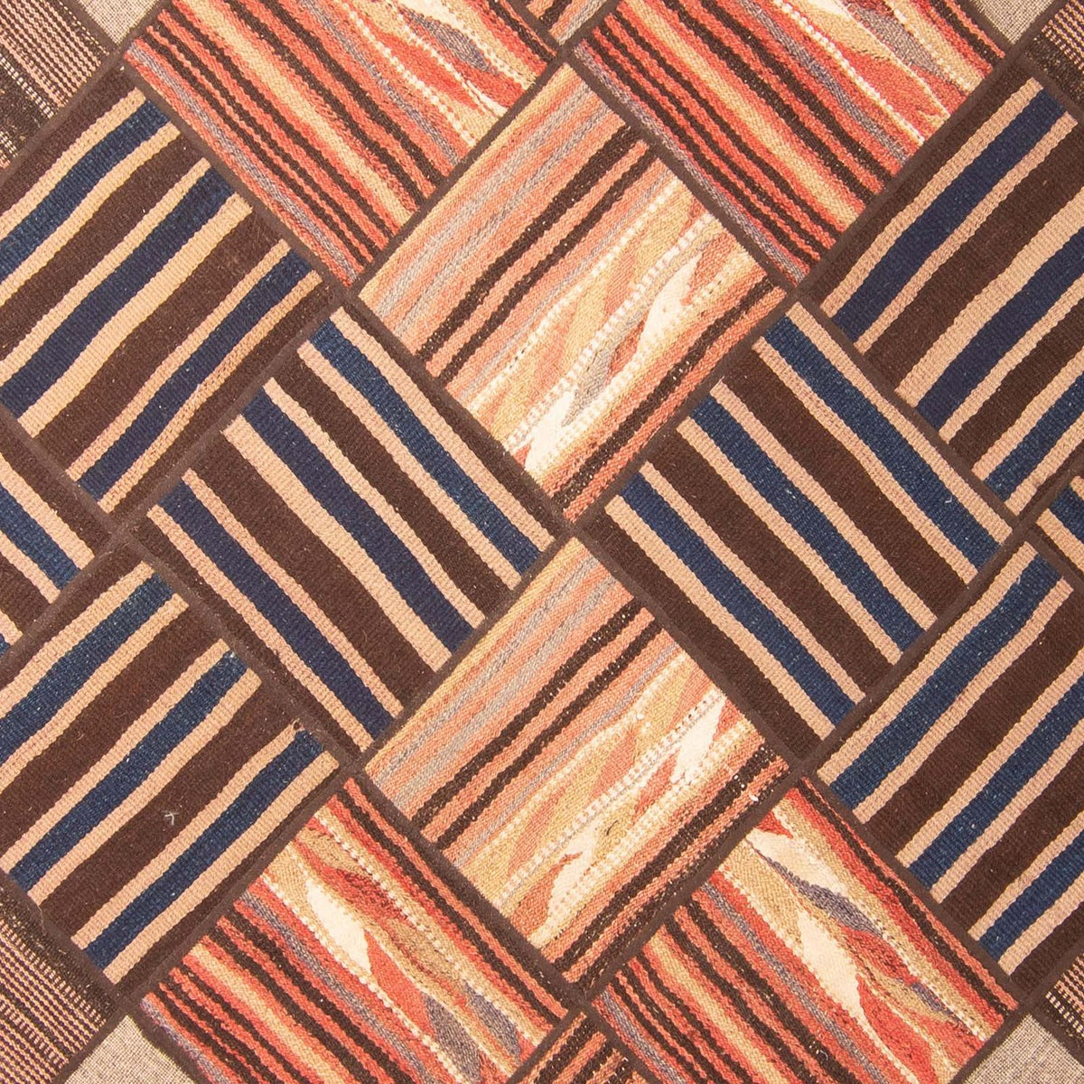 Dywan patchworkowy - 200 x 150 cm - wielokolorowy