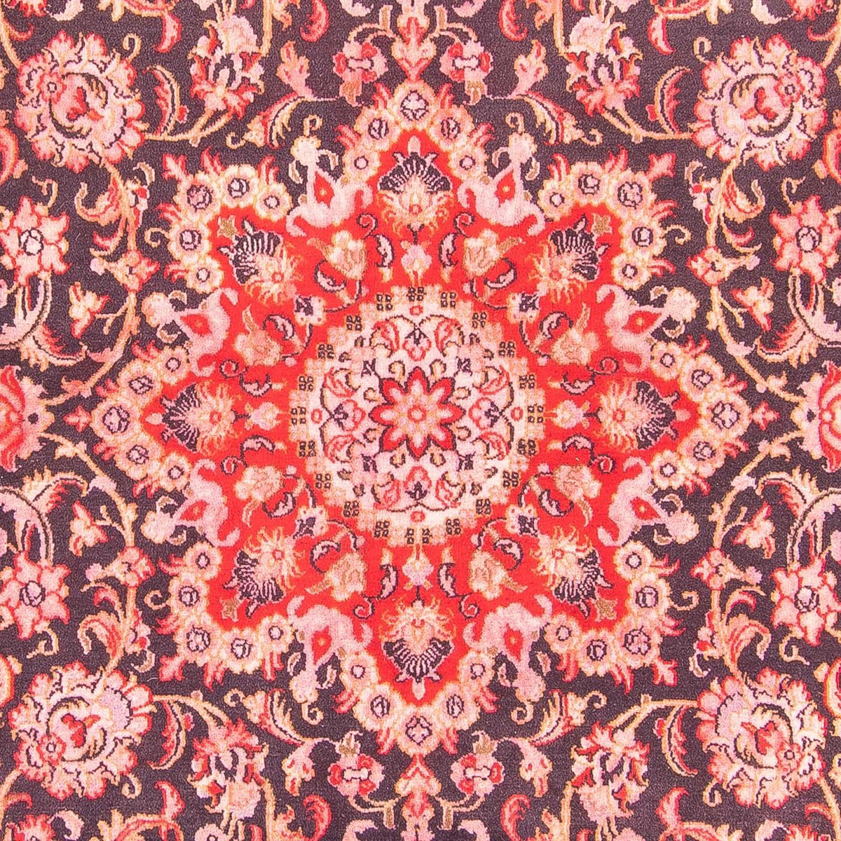 Dywan perski - Ghom - 240 x 172 cm - jasna czerwień