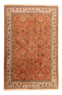 Jedwabny dywan - Kashmir Silk - 276 x 187 cm - rdza