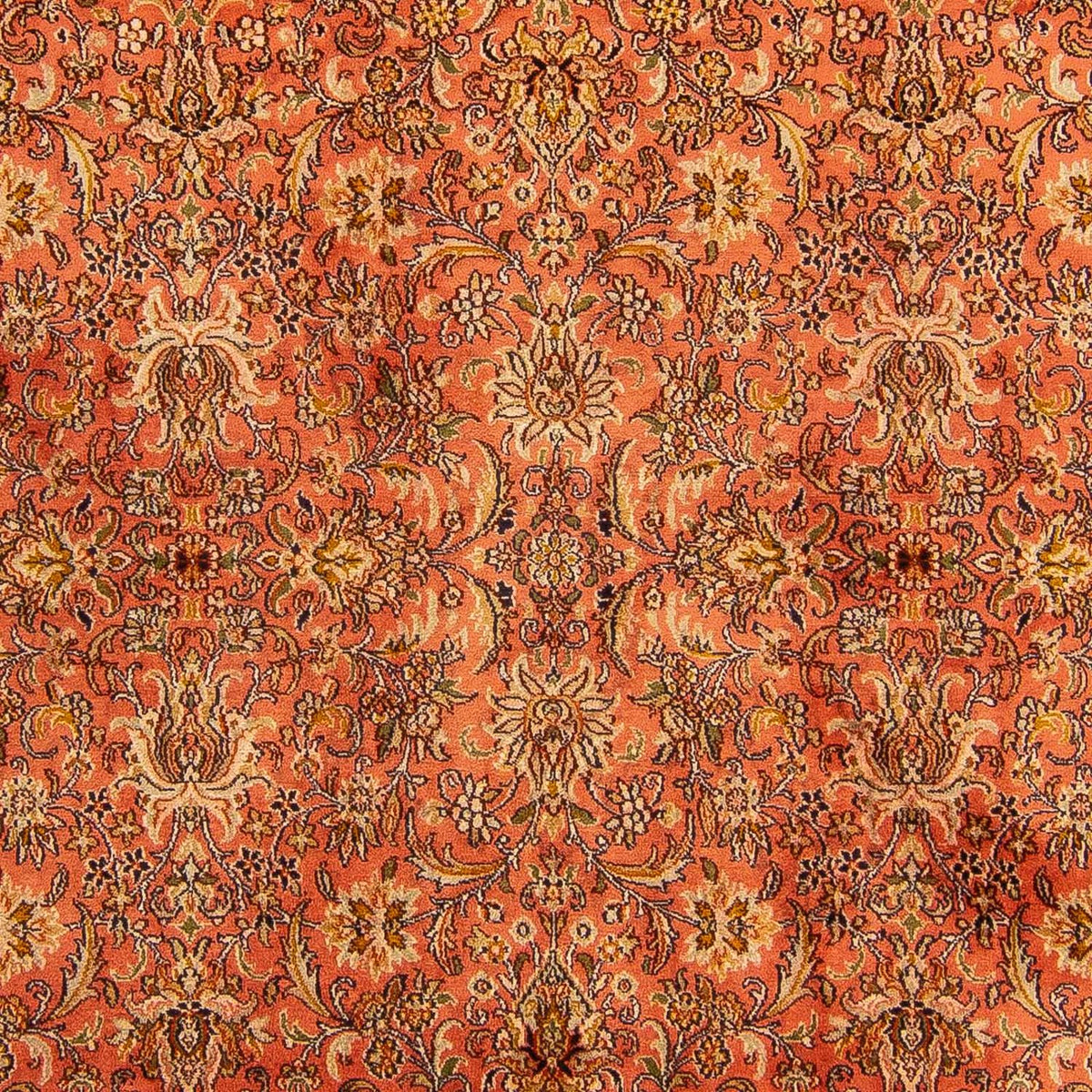 Jedwabny dywan - Kashmir Silk - 276 x 187 cm - rdza