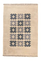 Nowoczesny kilim Dywan 178x117cm - Dywan wełniany