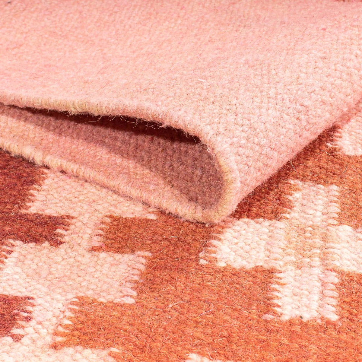 Dywan Kelim - modny - 179 x 118 cm - beżowy