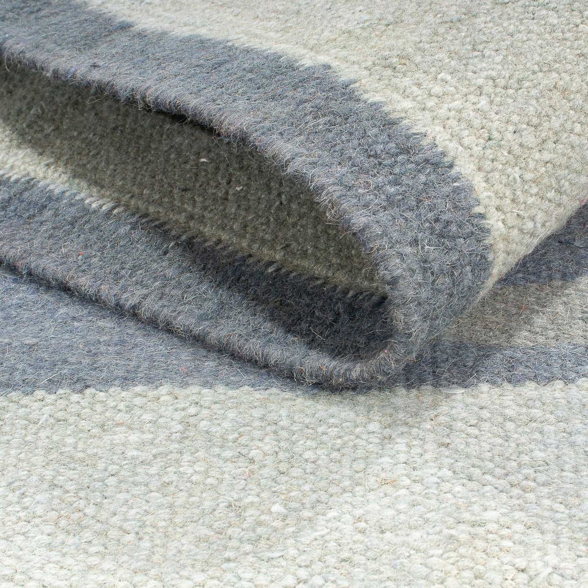 Dywan Kelim - modny - 174 x 119 cm - beżowy