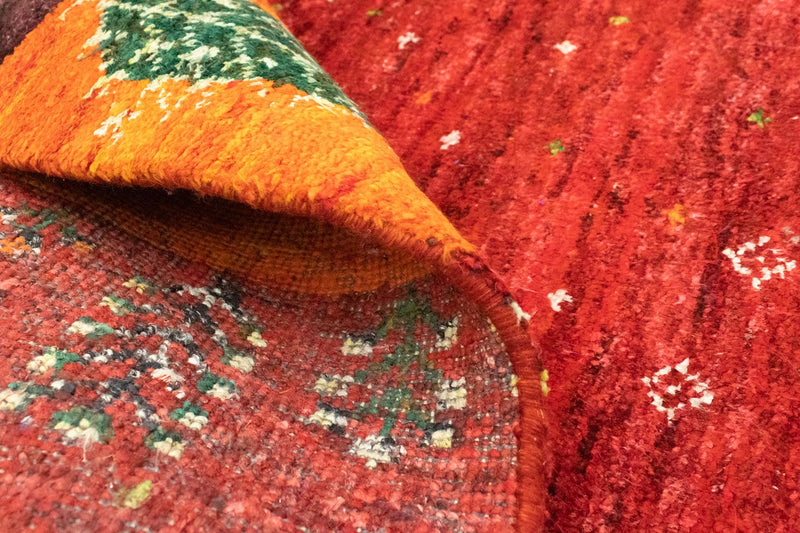 Designerski dywan - 265 x 175 cm - pomarańczowy