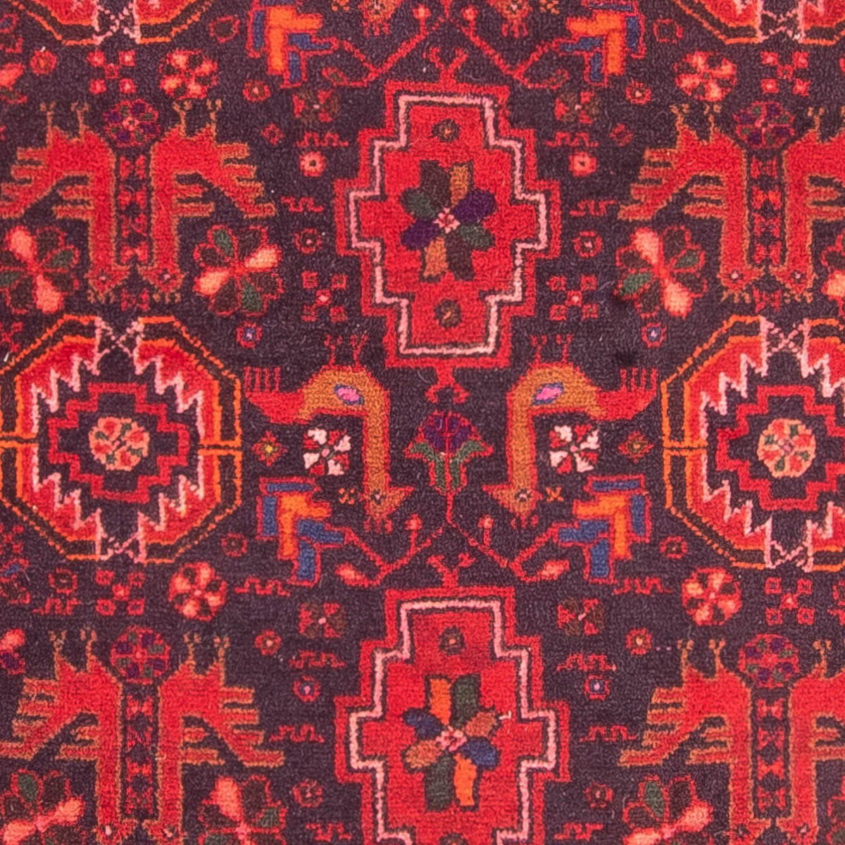 Dywan beludżycki - 197 x 100 cm - jasna czerwień