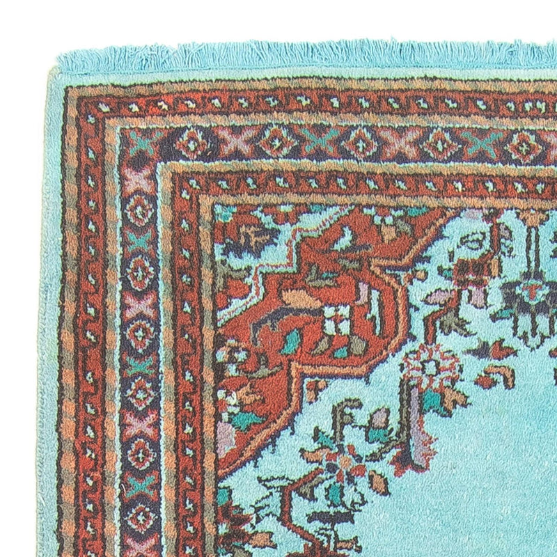 Orientalny dywan - Indus - 180 x 97 cm - jasnoniebieski