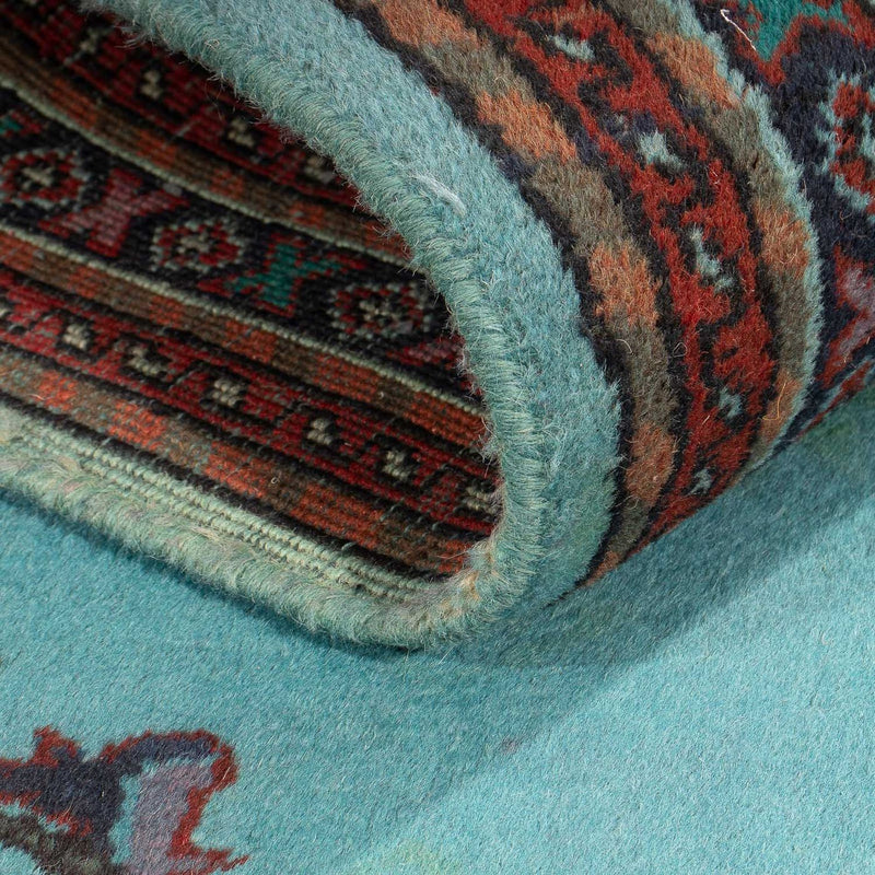 Orientalny dywan - Indus - 180 x 97 cm - jasnoniebieski