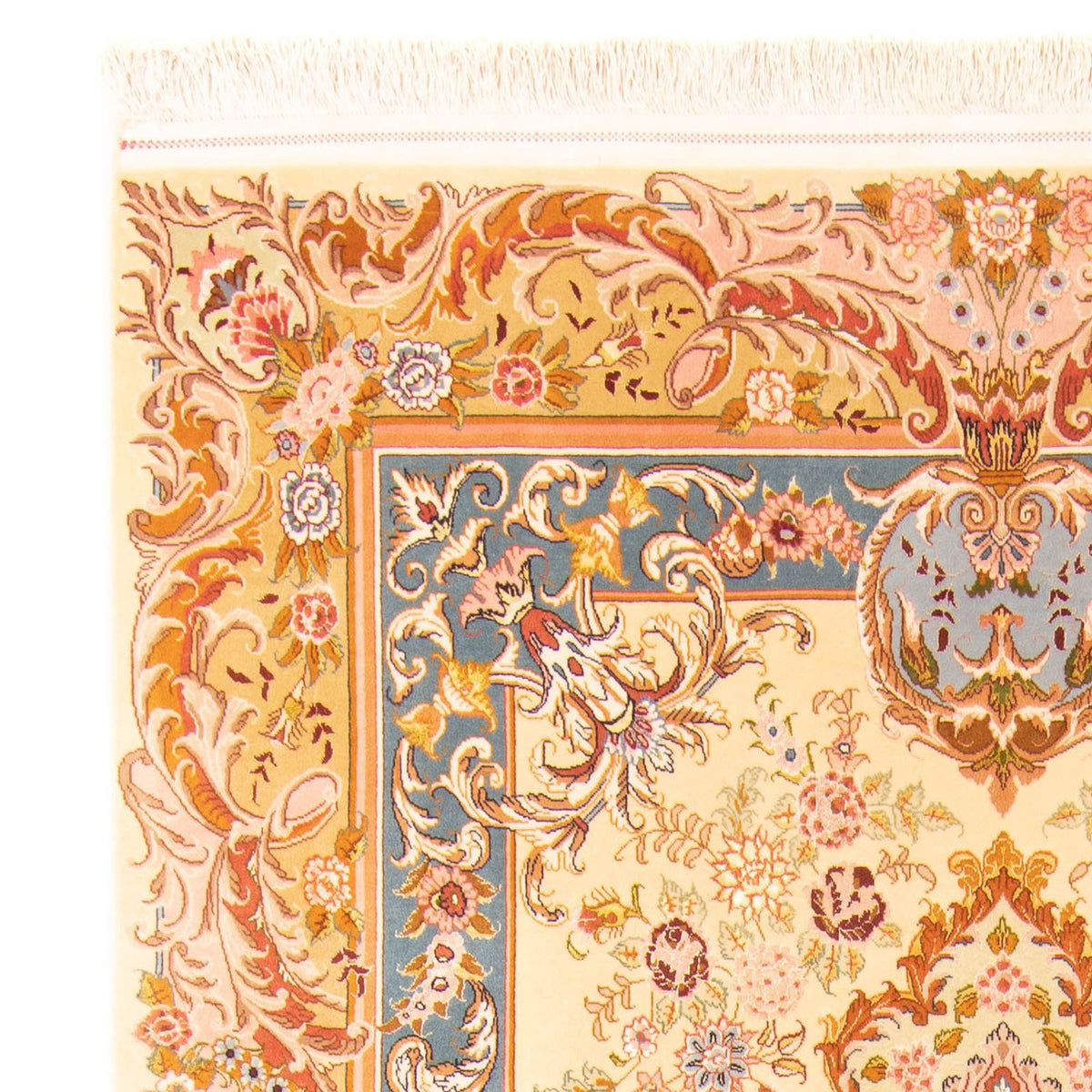 Dywan perski - Tabriz - Premium - 200 x 145 cm - beżowy