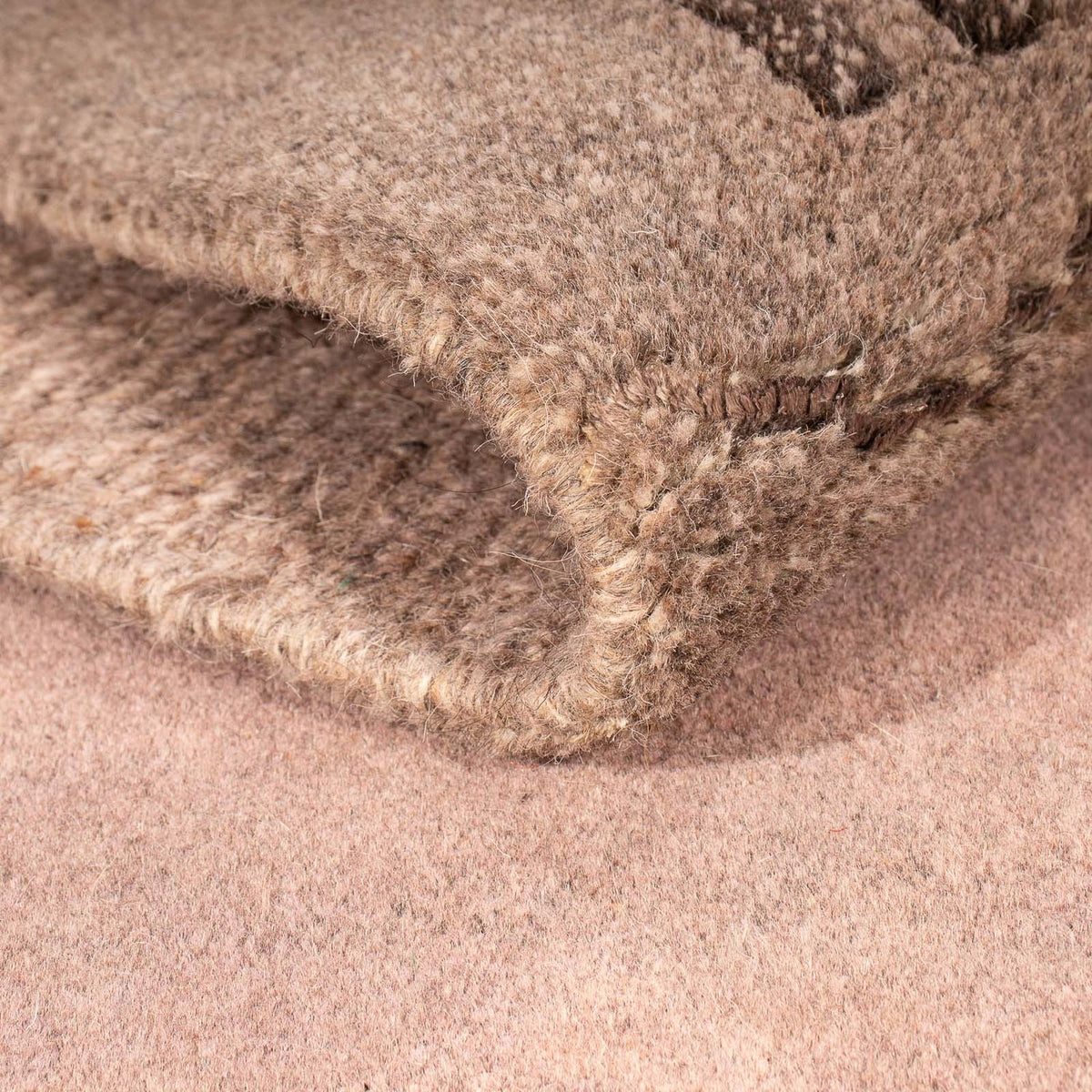 Dywan z Nepalu - 180 x 124 cm - jasna mocca