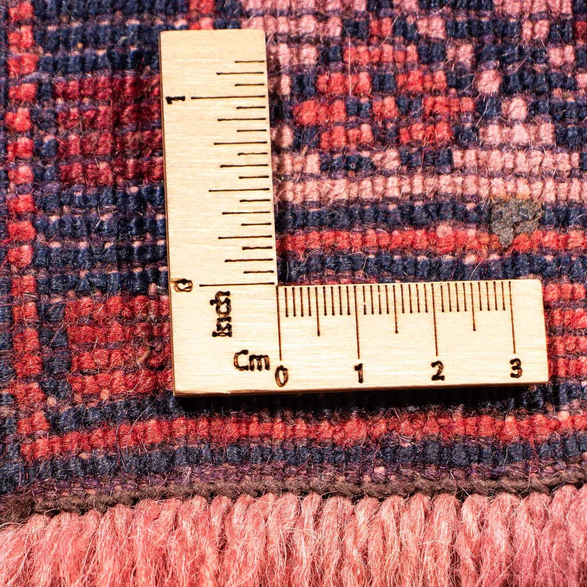 Biegacz Dywan Kelim - Orientalny - 400 x 75 cm - jasna czerwień