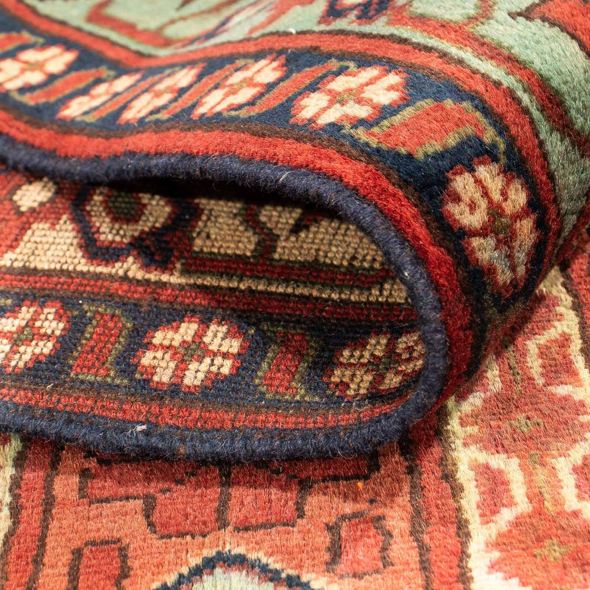 Afgański dywan - Hatshlu - 285 x 208 cm - rdza