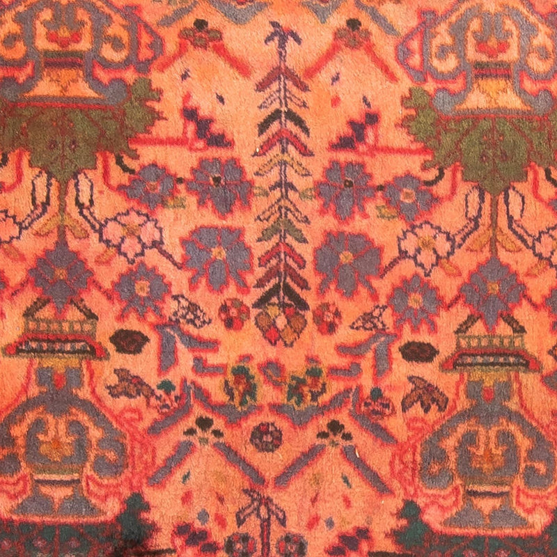 Dywan perski - Klasyczny - 208 x 124 cm - jasna czerwień