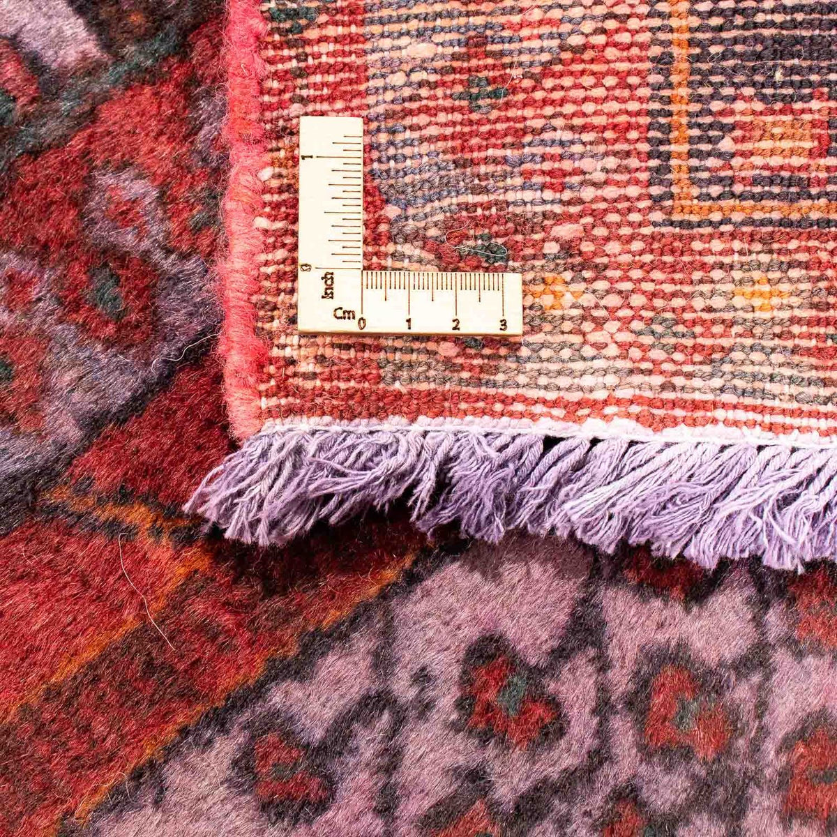 Perski dywan - Nomadyczny - 285 x 150 cm - jasna czerwień