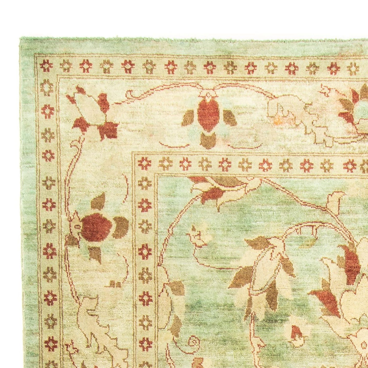 Dywan Zieglera - 270 x 187 cm - zielona